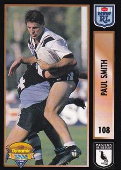 1994 Dynamic Rugby League Series 2 #108 Paul Smith Front